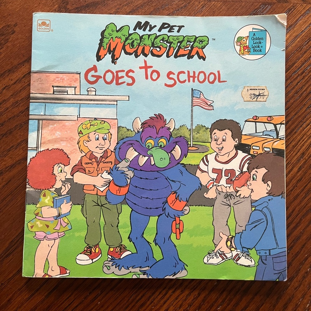My Pet Monster kids book | My Pet Monster Goes to School